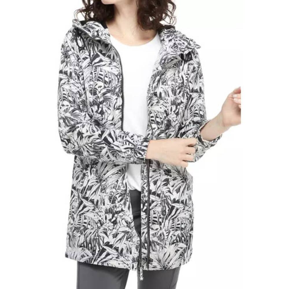 Columbia Black and White Patterned Women's Jacket